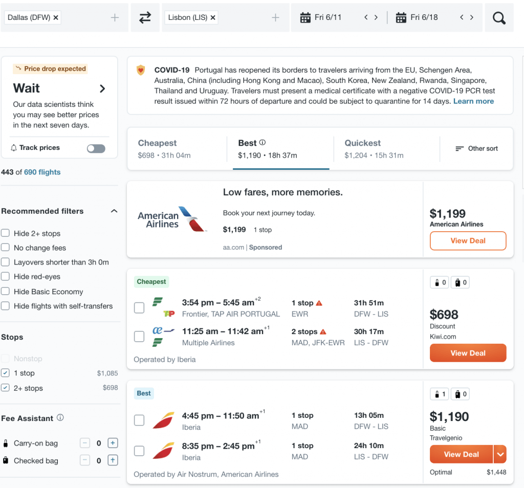How to Use Kayak to Find Cheap Flights Dollar Flight Club