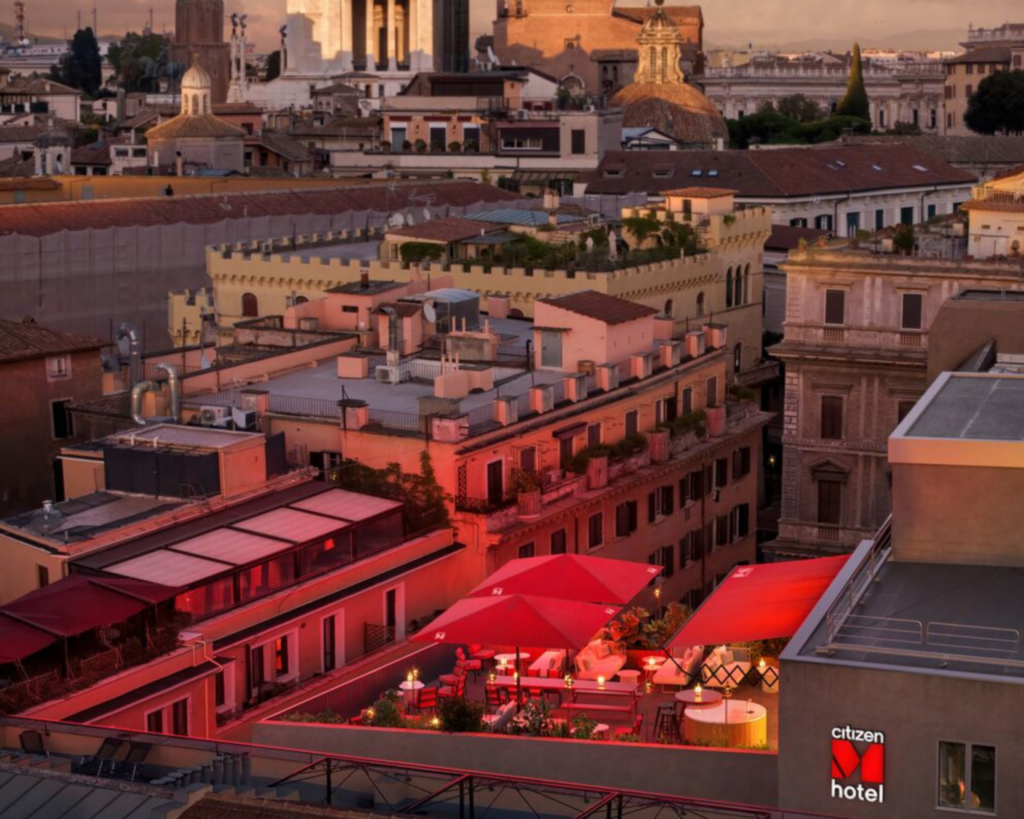 rome rooftop terrace
