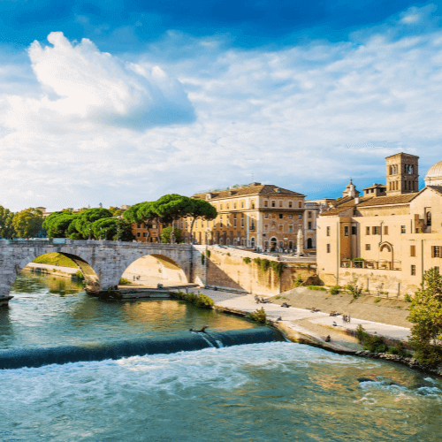 tiber river rome