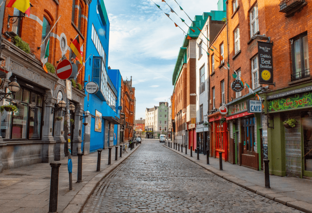 downtown Dublin