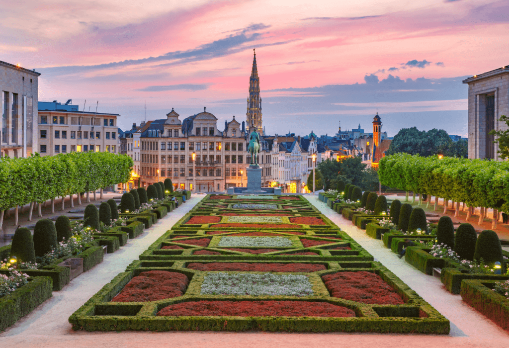 view of Brussells, one of the Cheapest European Cities to Fly Into