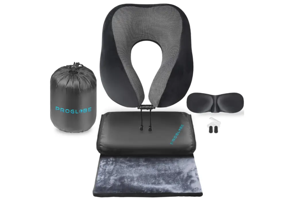 travel accessories for sleeping on a plane