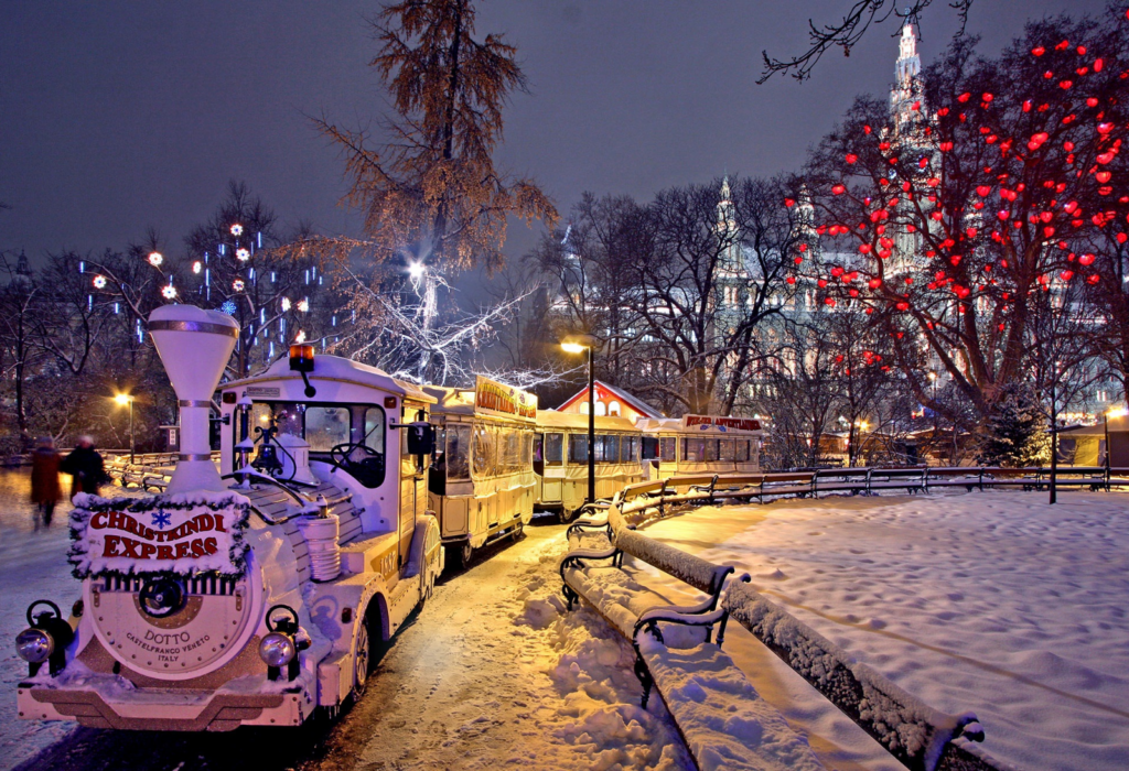 Vienna, Austria at Christmas