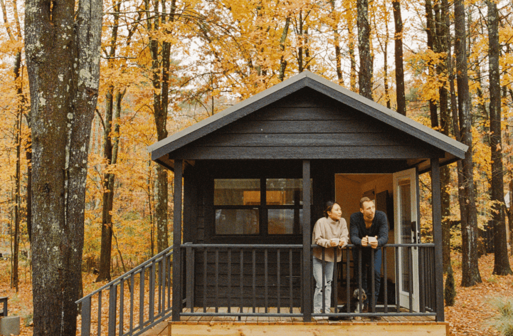 AutoCamp cabin in the Catskills