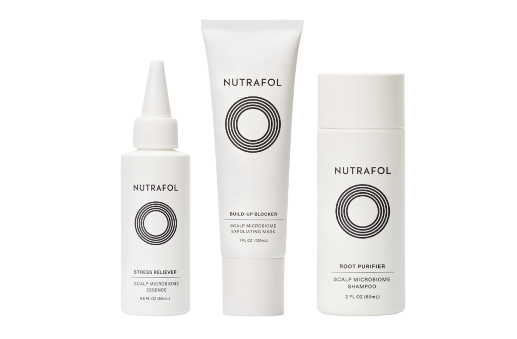 Nutrafo for hair growth and health travel mini set