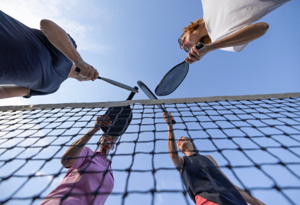 pickleball, best fun things to do outside