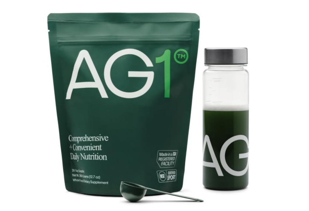 AG1, supplement for travel