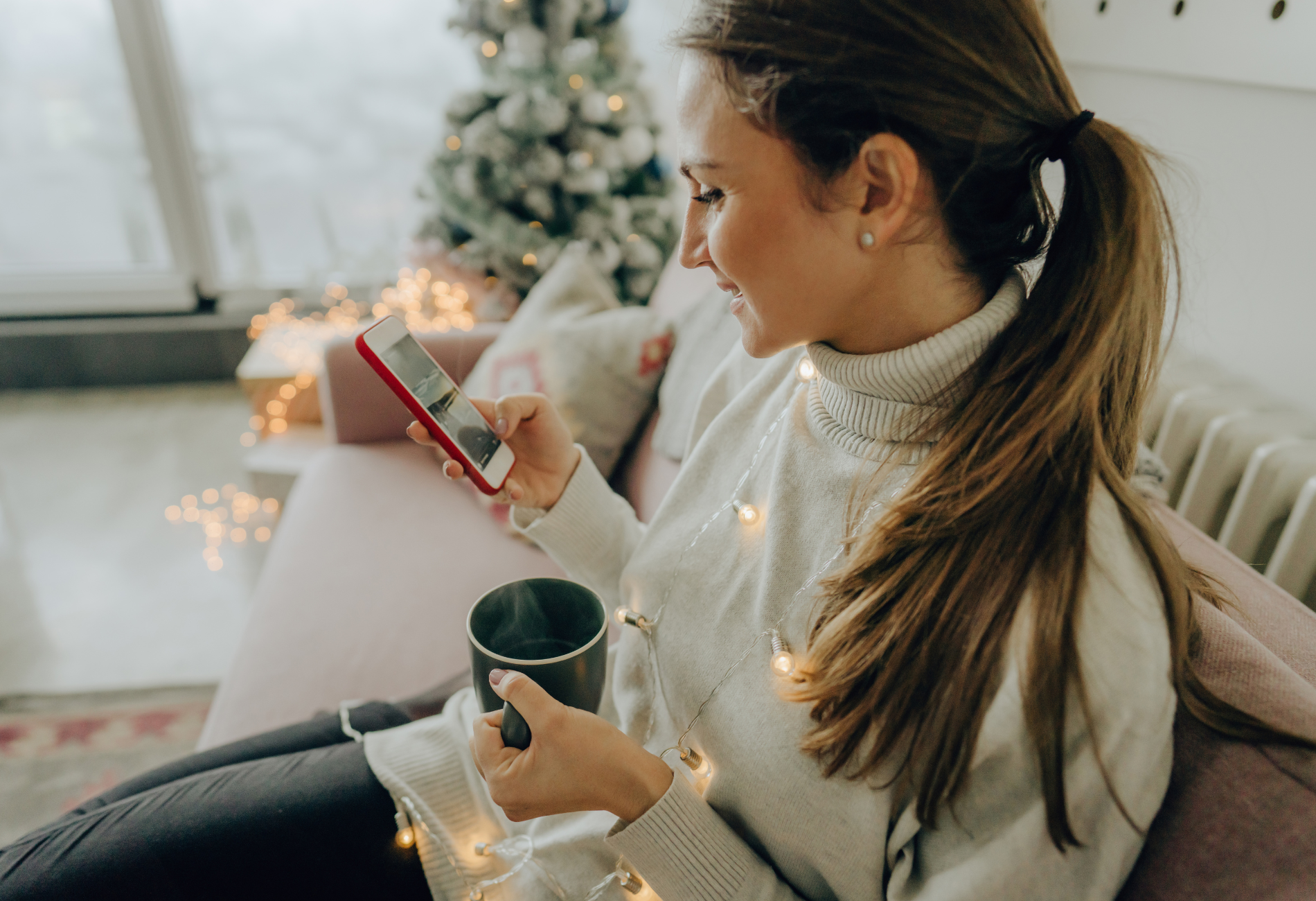 woman online shopping | cyber monday travel deals | Dollar Flight Club