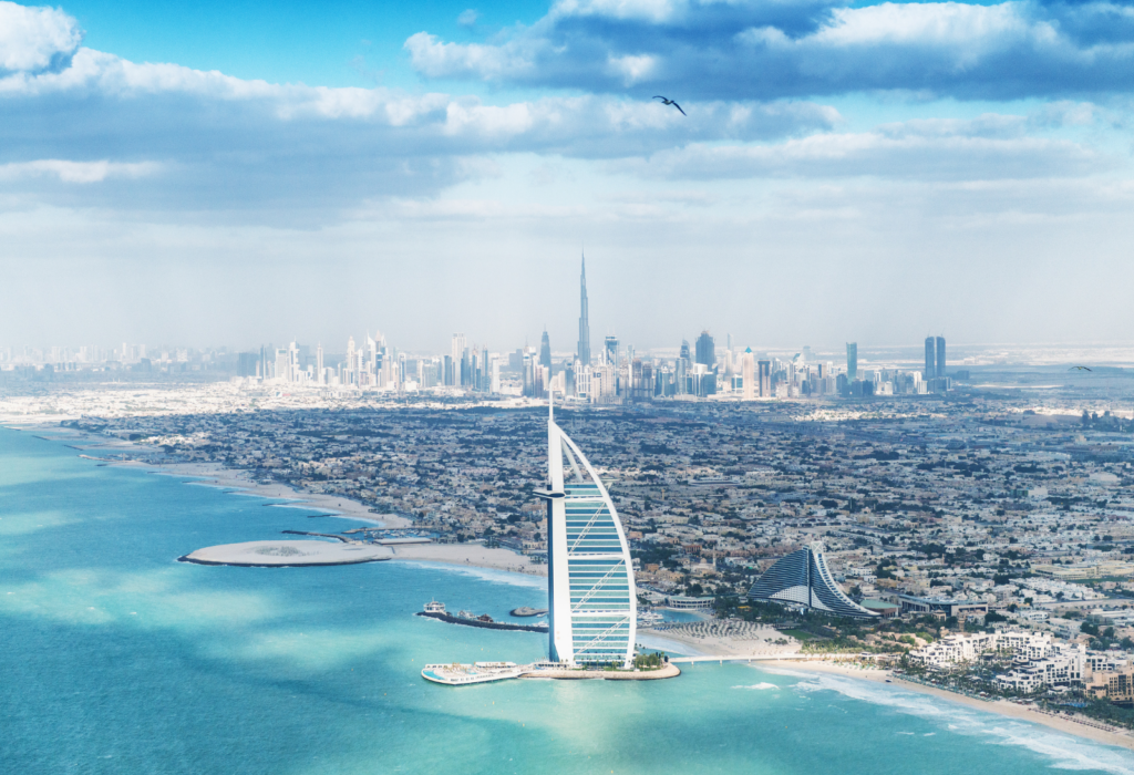 Dubai is one of the best places to travel in January for warm weather. With temperatures in the 70s and 80s, it’s a great time to explore this modern metropolis.