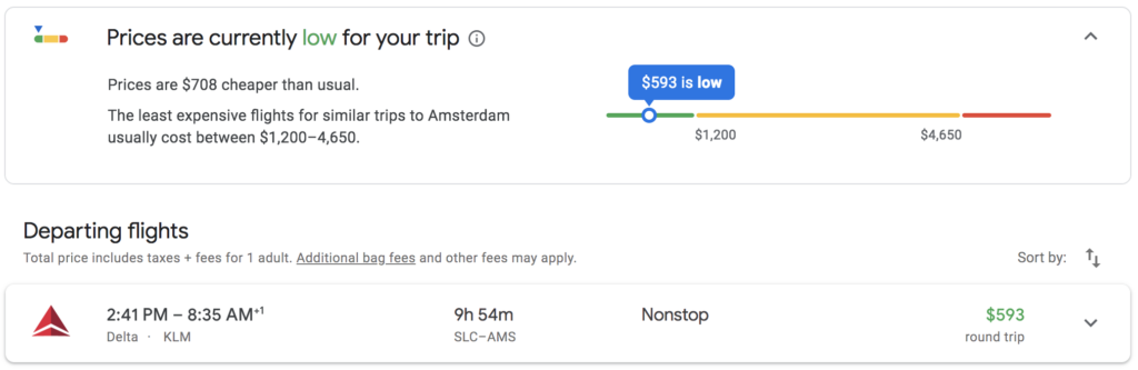 google flights