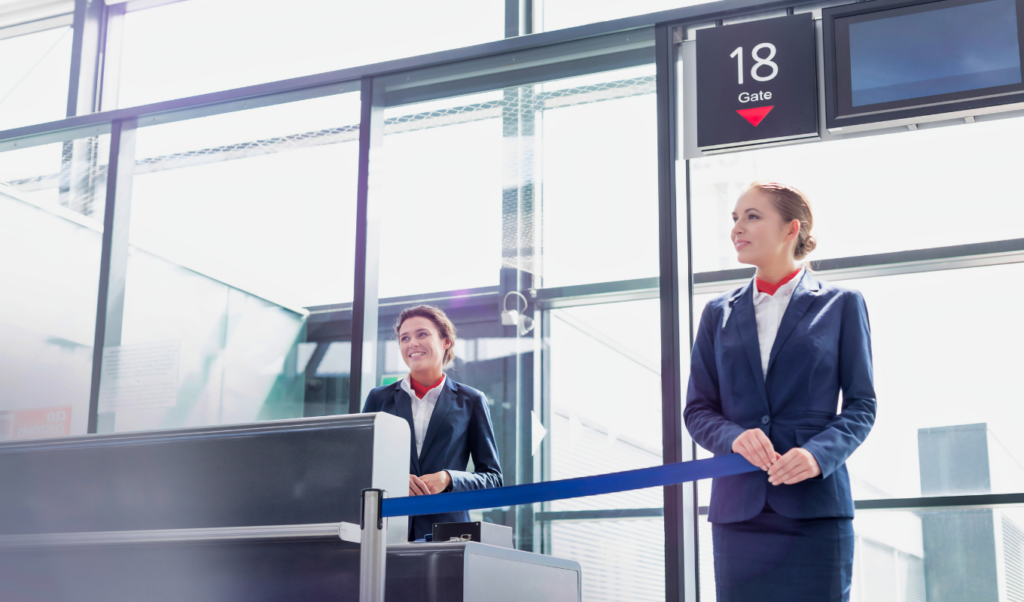 airport boarding