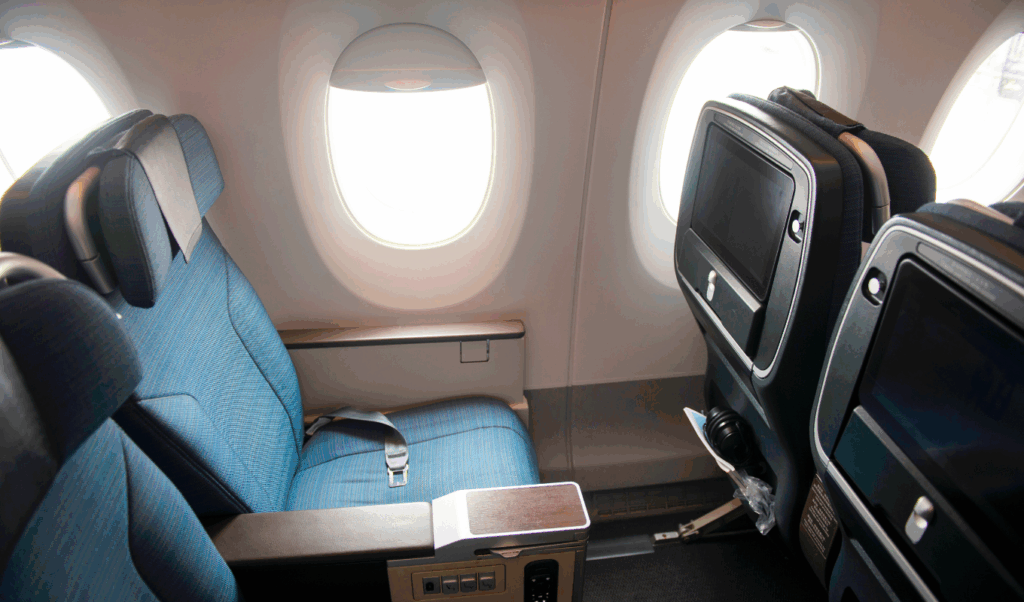 premium economy class