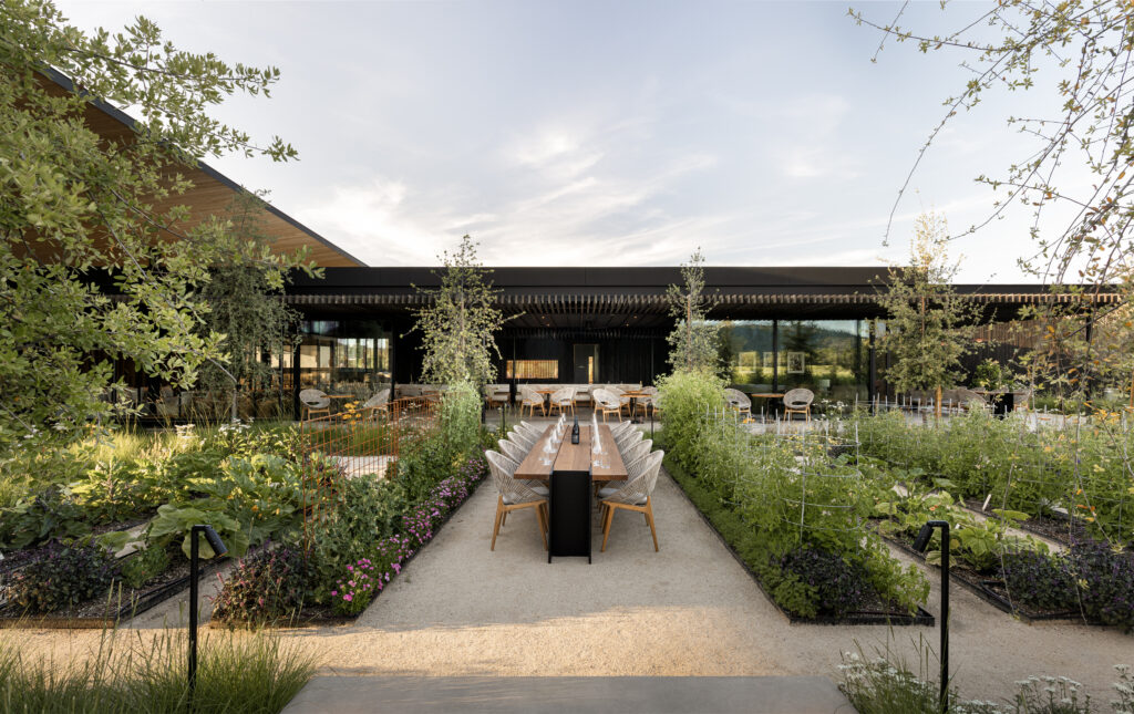 Robert Mondavi outdoor dining
